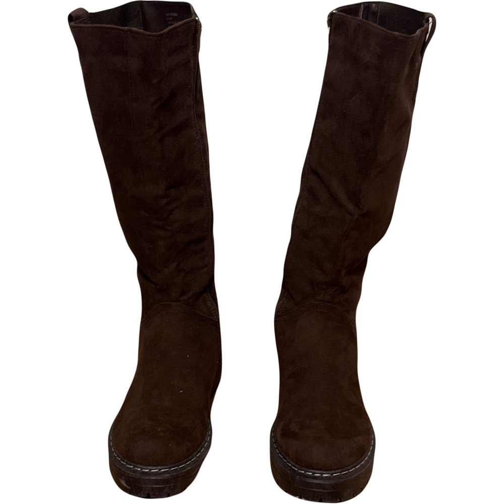 Sugar Chocolate Suede Like Boots 8.5